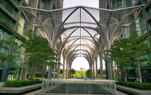 清华科技园中庭